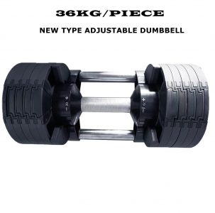 Mancuernas Ajustables 36 kg, Incremento 2kg en 2kg